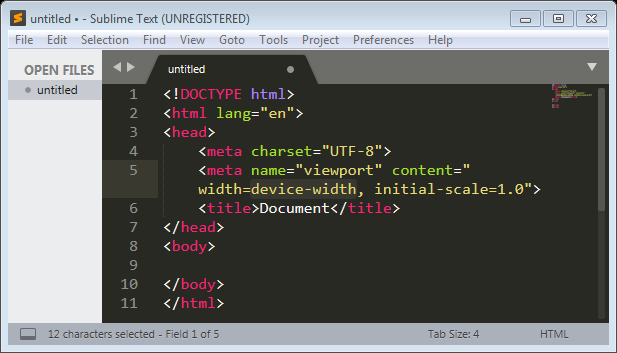 Структура html-документа